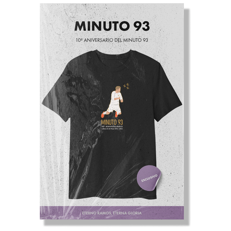 Camiseta Minuto 93. 10º Aniversario