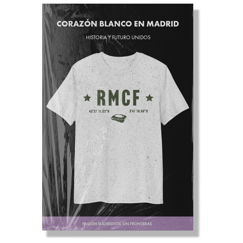 Camiseta Corazón Blanco en Madrid